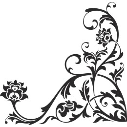 Elegant Floral Corner
