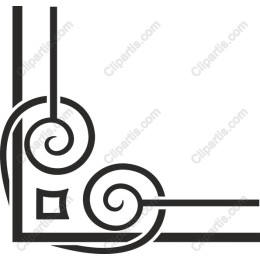 Elegant Corner Ornament