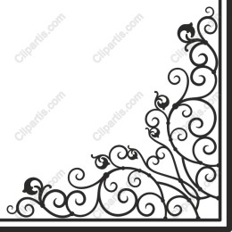 Elegant Corner Ornament