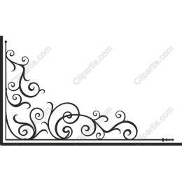 Elegant Corner Flourish