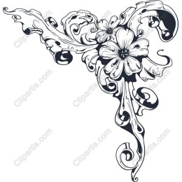 Intricate Floral Swirl