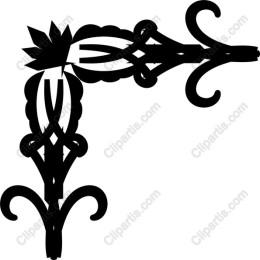 Elegant Vintage Corner Ornament