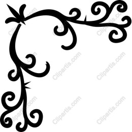Ornate Floral Corner