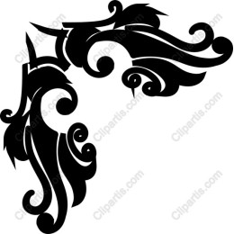 Elegant Flourish Ornament