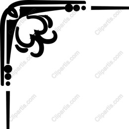 Elegant Corner Flourish