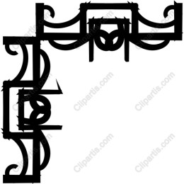 Elegant Corner Ornament