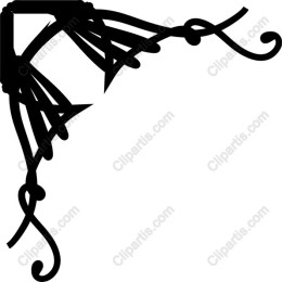 Elegant Floral Corner Ornament