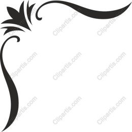 Elegant Floral Corner Accent