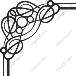 Elegant Corner Ornament