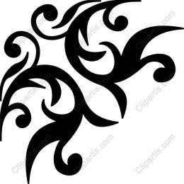 Elegant Swirl Motif