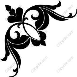 Elegant Floral Ornament