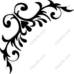Floral Flourish Corner