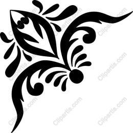 Elegant Black Floral