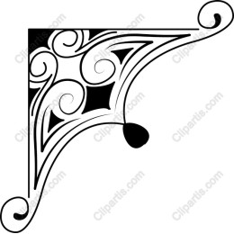 Ornamental Corner Flourish