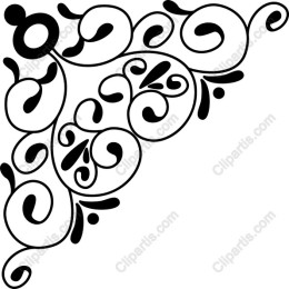 Artistic Corner Flourish