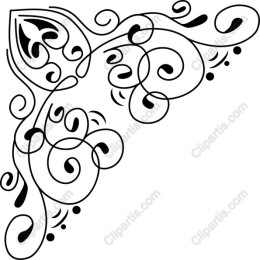 Elegant Corner Flourish