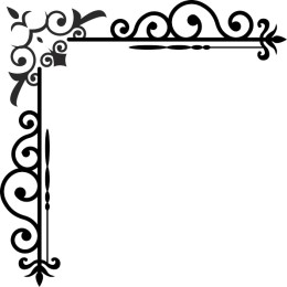 Ornate Vintage Frame Corner