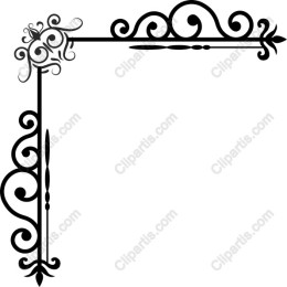 Ornamental Corner Flourish
