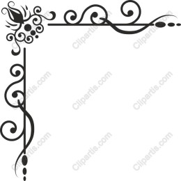 Elegant Floral Corner Ornament