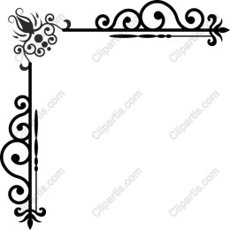 Elegant Vintage Corner Ornament