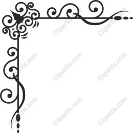 Ornate Scroll Corner