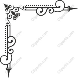 Elegant Vintage Corner Ornament