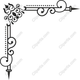 Elegant Corner Flourish