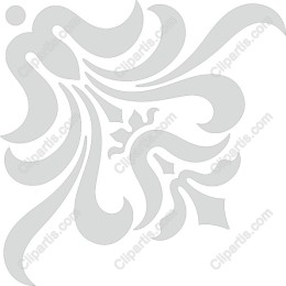 Elegant Swirling Floral