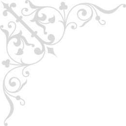 Elegant Vintage Corner Ornament