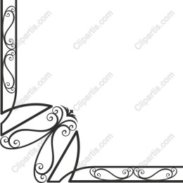 Elegant Corner Flourish