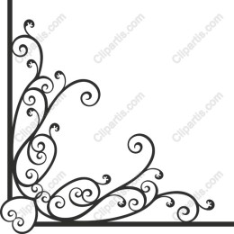 Elegant Swirling Corner