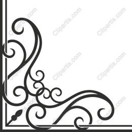 Elegant Corner Ornament