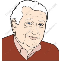 Charming Elderly Man