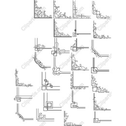 Elegant Decorative Corner Set