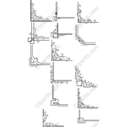 Elegant Decorative Corner Set