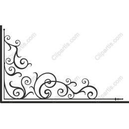 Elegant Corner Flourish