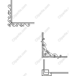 Elegant Decorative Corner Pack