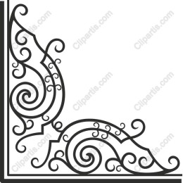 Elegant Corner Ornament