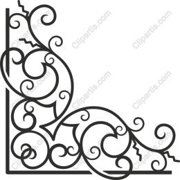 Elegant Corner Ornament