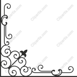 Ornate Floral Corner