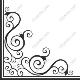 Elegant Corner Ornament