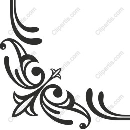 Elegant Black Floral
