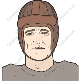 Vintage Football Player