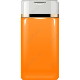 Vibrant Orange Bottle