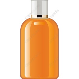 Elegant Orange Bottle
