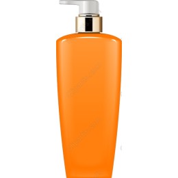 Elegant Orange Lotion Bottle