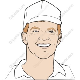 Cheerful Golfer