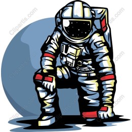 Cosmic Voyager Astronaut