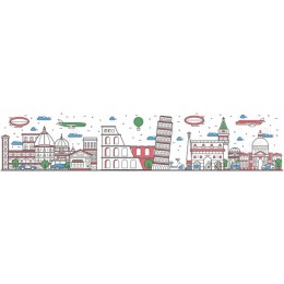 Global Landmarks Cityscape