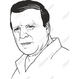 Elegant Line Art Character